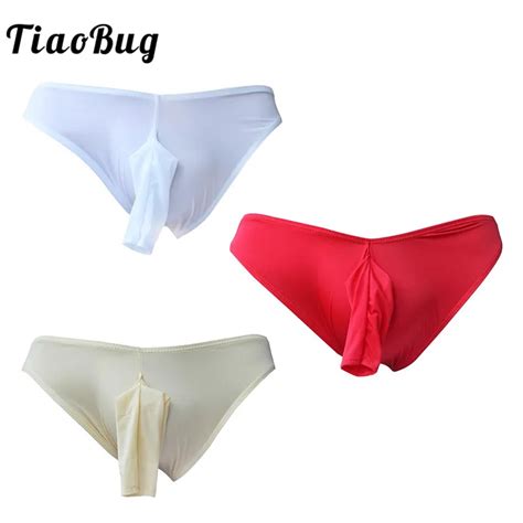 Buy Tiaobug Sexy Men Open Penis Sheath Brief Underwear Comfortable Soft Hot Men