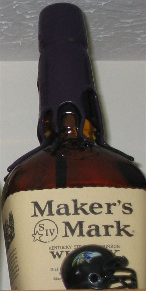 Nfl Bottles Makers Mark Bottle Bottle