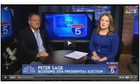 Up Close With Peter Sage Five Minute Interview On Kobi Television