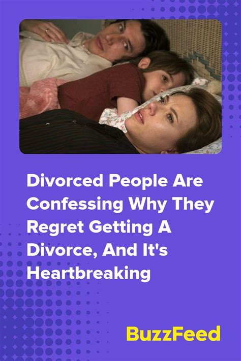 17 Divorced People Confessed Why They Actually Regret Their Divorces And It S Devastating