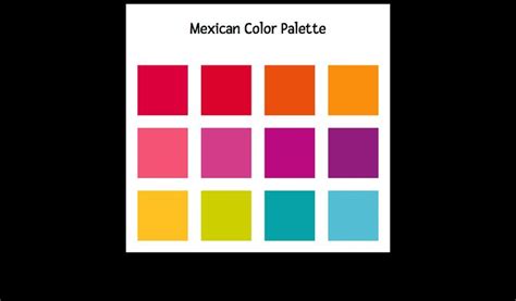 Azul Y Rosa Mexicano Mexican Color Palette Mexican Co