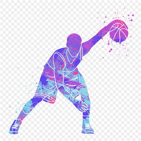 Basketball Player Transparent Silhouette Png Images Basketball Player