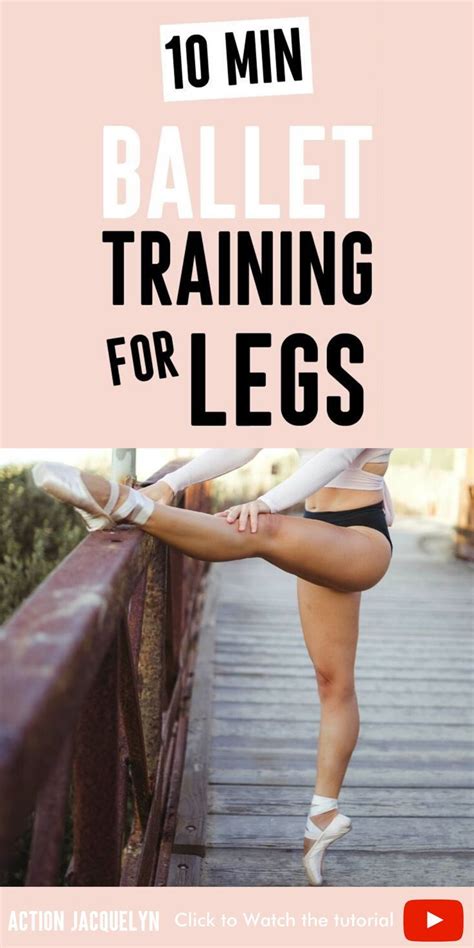 Train Like A Ballerina Minute Toning Sculpting Leg Workout Leg