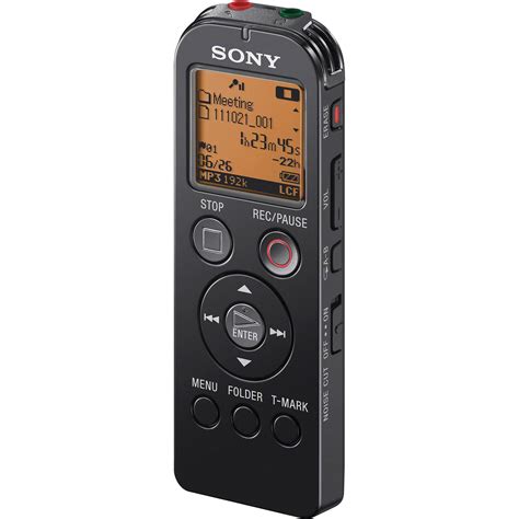 Sony ICD-UX523 Digital Flash Voice Recorder (Black) ICD-UX523BLK
