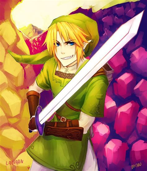 Link Collab With Onisuu X3 By Laovaan On Deviantart Zelda Personnages