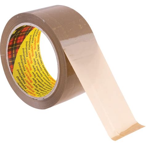 3m 371 Scotch Brown Polypropylene Sealing Tape 4 At Zoro