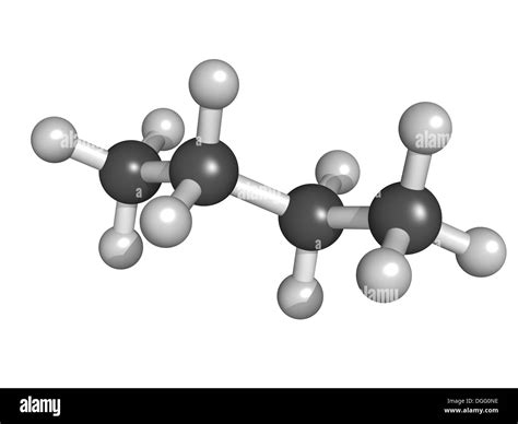 Butane Molecular Hi Res Stock Photography And Images Alamy