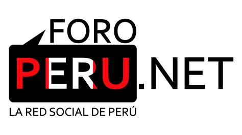 El Logo Del Verdadero Foros Perú Que Es 100 Peruano Y Que Esta Diseñado Para Resaltar Los