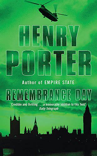Remembrance Day Porter Henry By Porter Henry New 2000