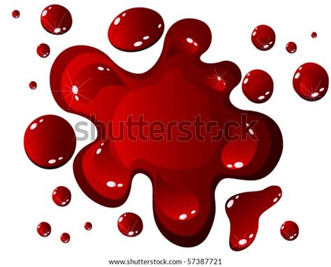 Blood Spill Stock Vector Royalty Free 57387721 Shutterstock