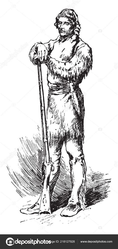 Daniel Boone 1734 1820 American Pioneer Explorer Frontiersman One First