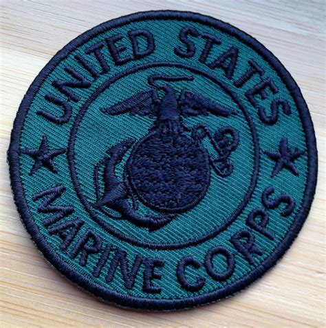 United States Marine Corps Embroidered Iron On Patch By Patcheire