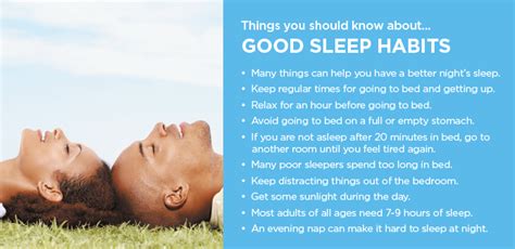 General Sleep Tips