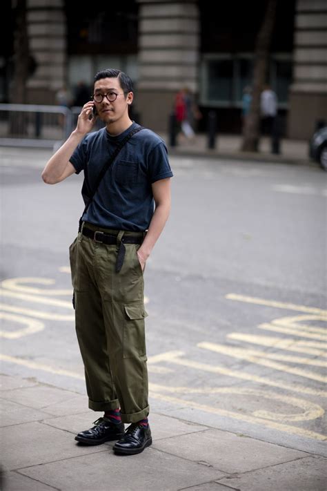 London Fashion Week Mens Street Style Ss18 British Gq London Fashion