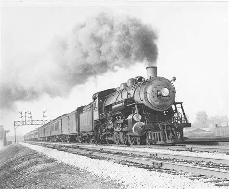 Chicago And Eastern Illinois Class K 2 4 6 2 Pacific Type 1015 At Track