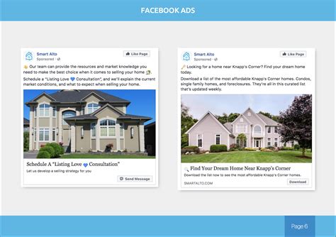 Facebook Real Estate Ad Templates