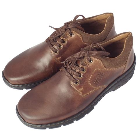 Rieker Maverick 19910-26 | Men's Comfortable Casual Lace Up Brown Shoe