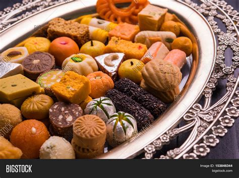 Mix Mithai Indian Milk Made Sweets Image And Photo Bigstock