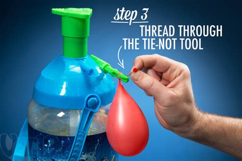 Tie Not Battle Pump By Kaos Portable Water Balloon Filling Station