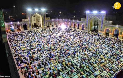 فرارو تصاویر حضور گسترده مردم هرات در نماز تراویح