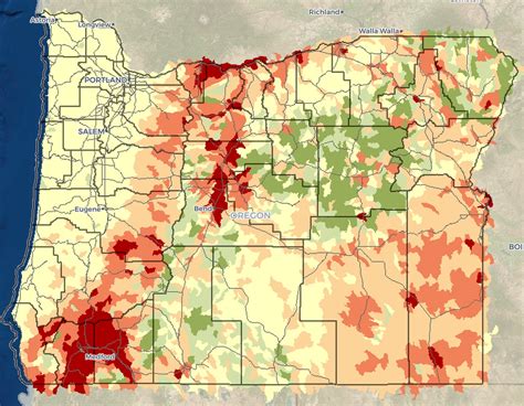 New Tool Allows Oregon Residents To Map Wildfire Risk To