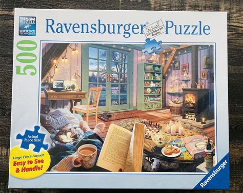 Ravensburger Cozy Retreat 500 Piece Large Format Piece Jigsaw Puzzle 27