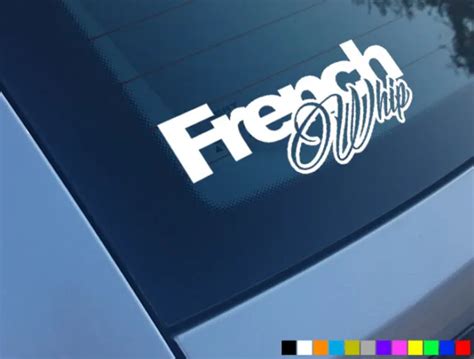 french whip funny car sticker decal window bumper vinyl euro peugeot 2 86 picclick