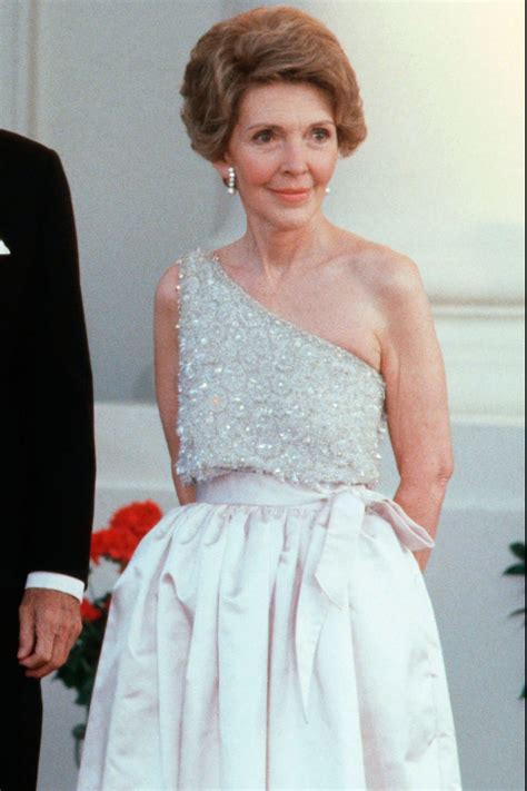 Nancy Reagans Style Through The Years Nancy Reagan Fashion Nancy Reagan Style