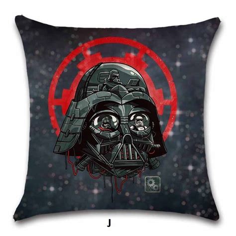 Star Wars Figure Linen Hugging Pillow Cover Throw Pillow Etsy