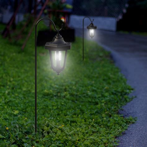And Patio Pure Garden Solar Powered Lights Set Of 2 Pathways 32