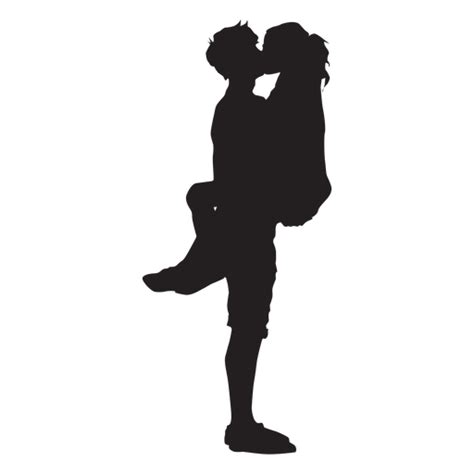 Couples Kissing S 121so Clipart Silhouettes Cut Files Instant Download Png  Svg Eps Ai Cases