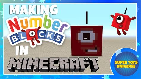 Making Numberblocks Number Block Number 1 In Minecraft Cbeebies Youtube