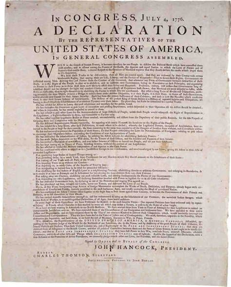 The declaration of independence is one of the most important documents in the history of the united states. Independence Day News | The Confluence