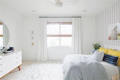 Extreme bedroom makeover / transformation + room tour 2019! Bright White Boy's Bedroom Interior Inspo | All white ...