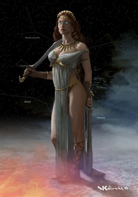 Artstation Aphrodite Concept For Mythic Battles Pantheon Stefan