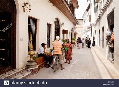Stone Town Street Scene Hi Res Stock Photography And Images Alamy