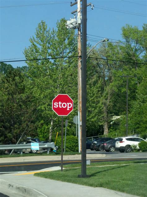 This Lowercase Stop Sign At My Local Chick Fil A Mildlyinteresting
