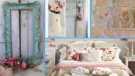 Antique room furniture and decor accessories, restored treasures and retro home decorations create a unique atmosphere of shabby chic decorating which blends comfort with noble aged appearance. How to DIY shabby chic bedroom decor ideas 2017 | Home ...