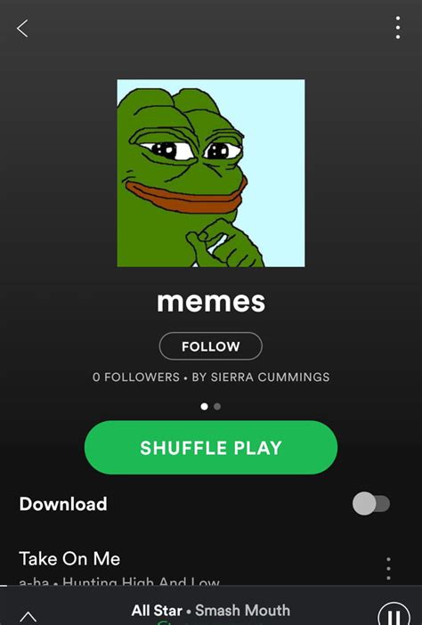 There S A Meme Playlist On Spotify Thank Me Later 9gag