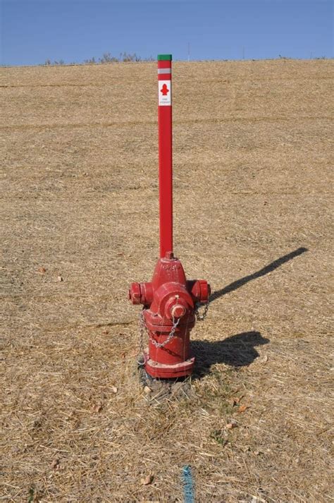 Rhino Triview Fire Hydrant Marker Posts Utility Technologies