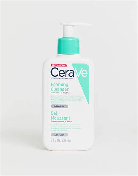 Cerave Foaming Cleanser For Normal To Oily Skin 236ml Asos