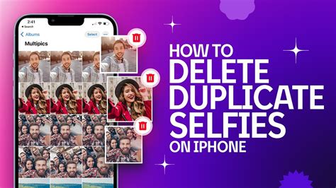 How To Delete Duplicate Selfies On IPhone Remove Duplicates Selfies YouTube