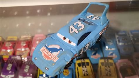 Mattel Disneypixar Cars Damaged The King Dinoco Piston Cup Racer L