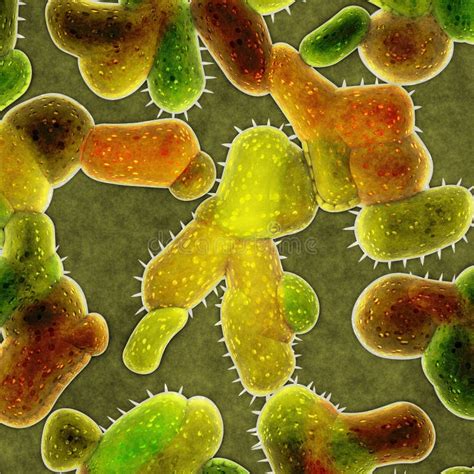 Bacterial Background Stock Illustration Illustration Of High 24986613