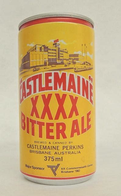 Castlemaine Xxxx Beer Can H49612 Queensland Museum Network