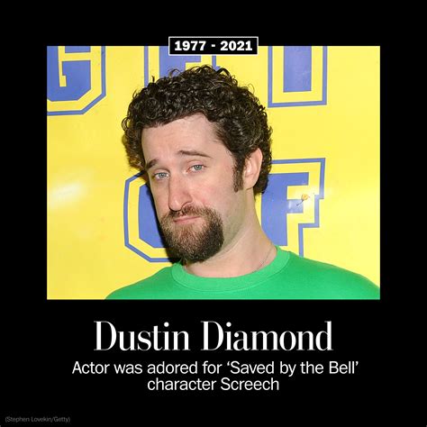 Dustin Diamond Best Known As Screech From ‘saved By The Bell Dies At