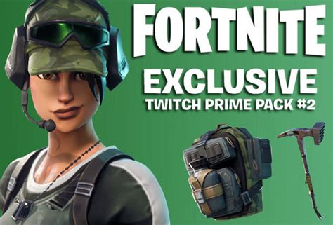 Fortnite Twitch Prime Pack 2 Release How To Unlock Free Skins New
