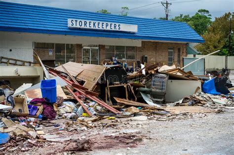 The Devastation Of Hurricane Harvey Editorial Photography Image Of