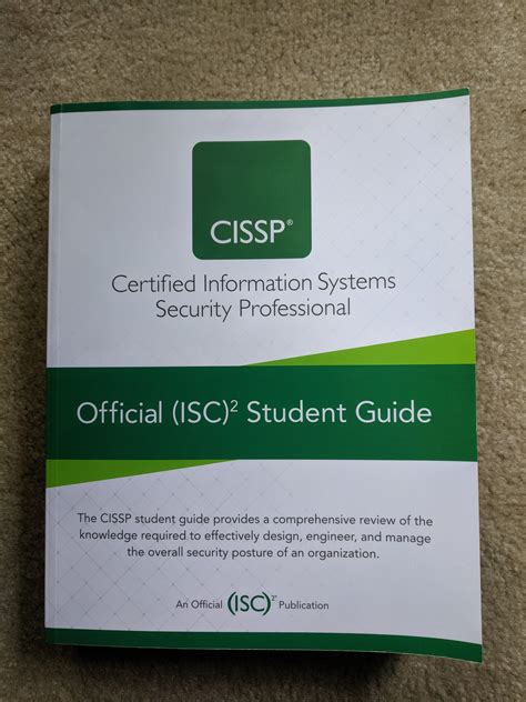 Cissp Official Student Guide Vs Cissp Sybex Official Study Guide
