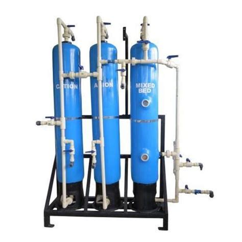 Mixed Bed Demineralizer Automation Grade Semi Automatic 240 380 V